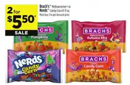 Dollar General Brach's Mellowcreme or Nerds Candy Corn offer