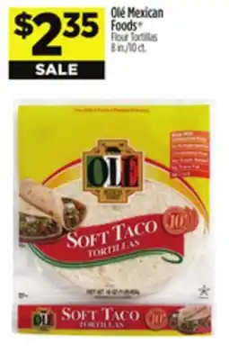 Dollar General Olé Mexican Foods Tortillas offer