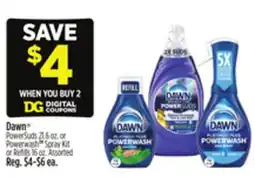 Dollar General Dawn PowerSuds offer