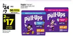 Dollar General Huggies Pull-Ups offer