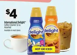 Dollar General International Delight Coffee Creamer offer