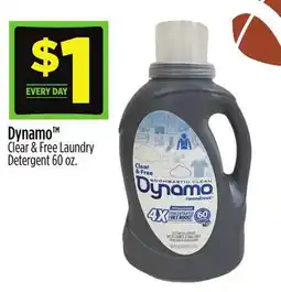 Dollar General Dynamo Clear & Free Laundry Detergent offer