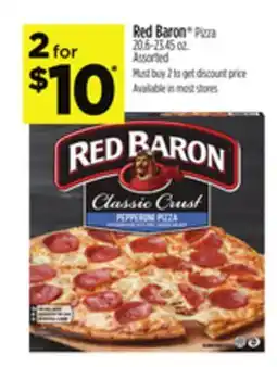 Dollar General Red Baron Pizza offer