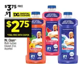Dollar General Mr. Clean Multi-Surface Cleaner offer