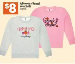 Dollar General Halloween or Harvest Sweatshirts offer