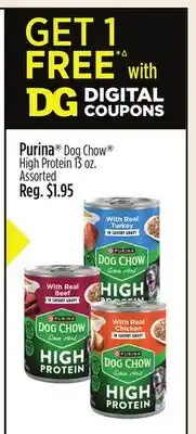 Dollar General Purina Dog Chow offer