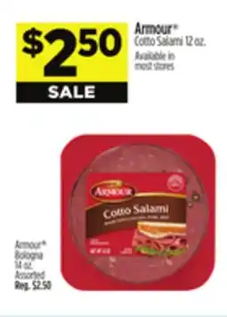 Dollar General Armour Cotto Salami offer