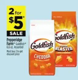 Dollar General Pepperidge Farm Goldfish offer