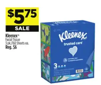Dollar General Kleenex Facial Tissue offer