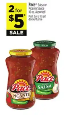 Dollar General Pace Salsa or Picante Sauce offer