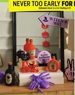 Dollar General Halloween Decor offer