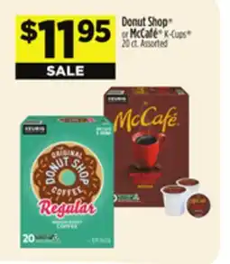 Dollar General Donut Shop or McCafé K-Cups offer