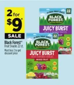 Dollar General Black Forest Fruit Snacks offer