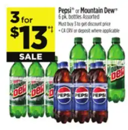 Dollar General Pepsi or Mountain Dew offer