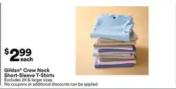 Michaels Gildan Crew Neck Short-Sleeve T-Shirts offer
