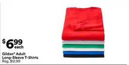 Michaels Gildan Adult Long-Sleeve T-Shirts offer