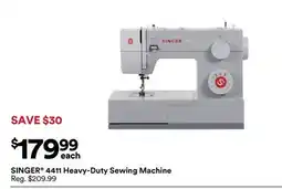 Michaels SINGER 4411 Heavy-Duty Sewing Machine offer