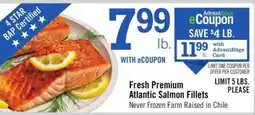 Price Chopper Fresh Premium Atlantic Salmon Fillets offer