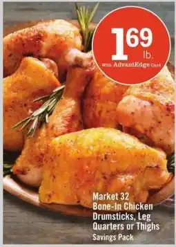 Price Chopper Market 32 Bone-In Chicken offer