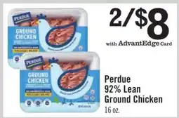 Price Chopper Perdue 92% Lean Ground Chicken offer