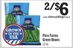 Price Chopper Pero Farms Green Beans offer