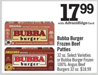 Bubba Burger Frozen Beef Patties