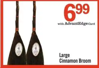 Price Chopper Large Cinnamon Broom offer