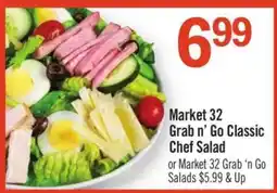 Price Chopper Market 32 Grab n’ Go Classic Chef Salad offer