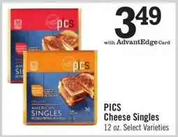 Price Chopper PICS Cheese Singles offer