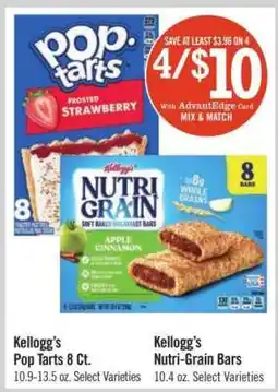 Price Chopper Kellogg's Pop-Tarts 8 ct offer