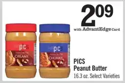 Price Chopper PICS Peanut Butter offer