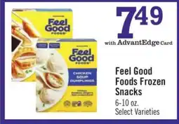 Price Chopper Feel Good Foods Frozen Snacks offer
