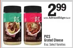Price Chopper PICS Grated Cheese offer