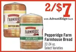 Price Chopper Pepperidge Farm Farmhouse Bread offer