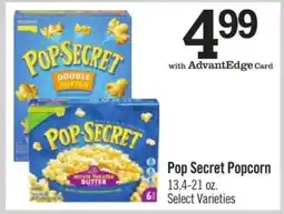 Price Chopper Pop Secret Popcorn offer