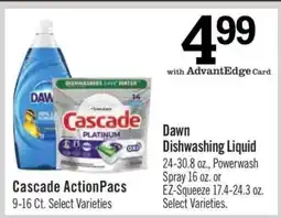 Price Chopper Cascade Actionpacs offer