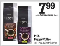 Price Chopper PICS Bagged Coffee offer