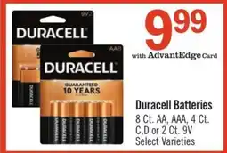 Price Chopper Duracell Batteries offer