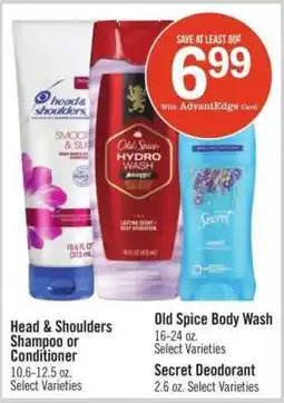 Price Chopper Old Spice Body Wash offer