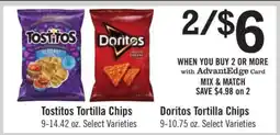 Price Chopper Doritos Tortilla Chips offer