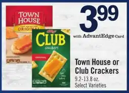 Price Chopper Town House or Club Crackers offer