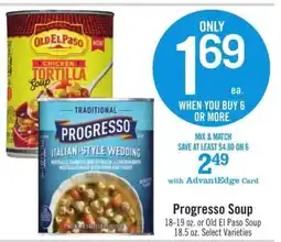 Price Chopper Progresso Soup offer