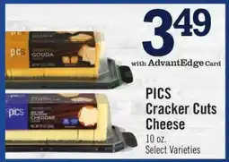 Price Chopper PICS Cracker Cuts Cheese offer