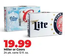 Hy-Vee Miller or Coors offer
