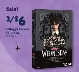 Family Dollar Kellogg's Wednesday Cookies & Creme Cereal offer
