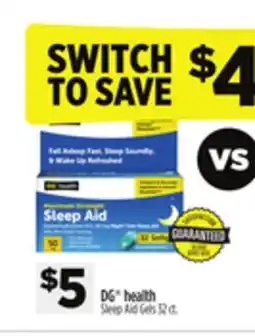 Dollar General DG health Sleep Aid Gels offer