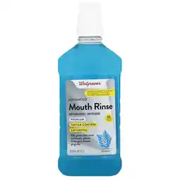 Walgreens Advanced Mouth Rinse Antigingivitis / Antiplaque Mint offer