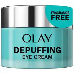 Walgreens Depuffing Eye Cream with Hyaluronic Fragrance Free offer