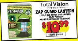 Ollie's ZAP GUARD LANTERN offer