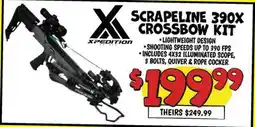 Ollie's SCRAPELINE 390X CROSSBOW KIT offer